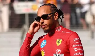Lewis Hamilton corre pela Ferrari na F1