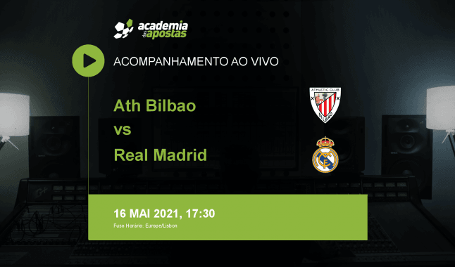 Ath Bilbao Real Madrid livestream | Primera División | 16 May 2021