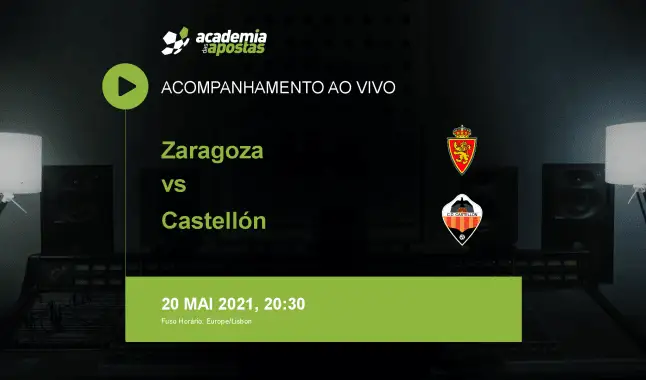 Zaragoza Castellón livestream | Segunda División | 20 May 2021
