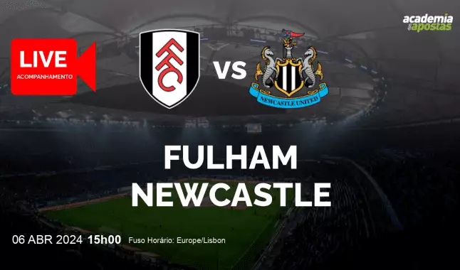 Fulham Newcastle livestream | Premier League | 06 April 2024