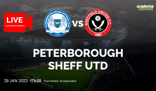 Peterborough Sheff Utd livestream | Championship | 29 January 2022