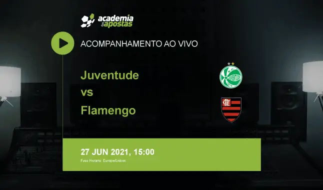 Juventude Flamengo livestream | Serie A | 27 June 2021