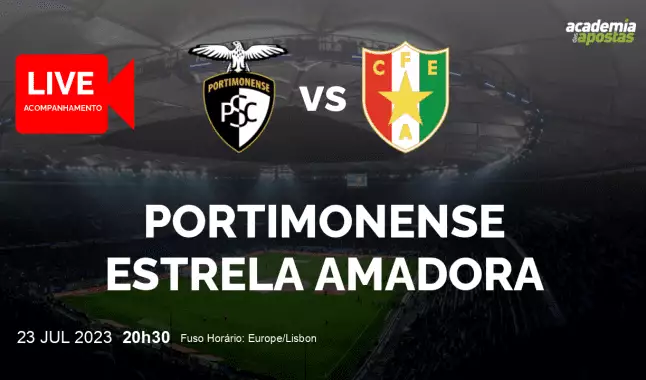Portimonense Estrela livestream | Taça da Liga | 23 July 2023