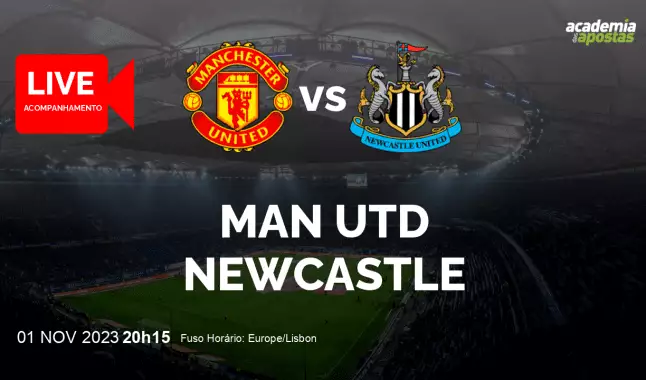 Man Utd Newcastle livestream | Taça da Liga | 01 November 2023