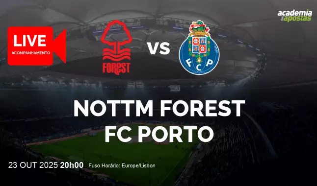 Nottm Forest FC Porto livestream | UEFA Europa League | 23 October 2025