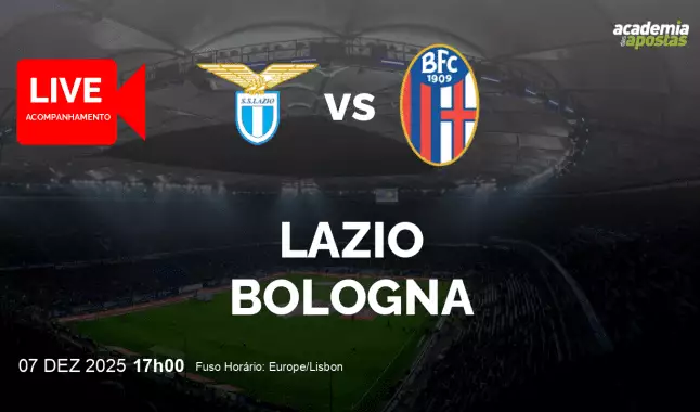 Lazio Bologna livestream | Serie A | 07 December 2025