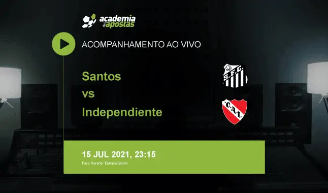 Santos Independiente livestream | CONMEBOL Sudamericana | 16 July 2021