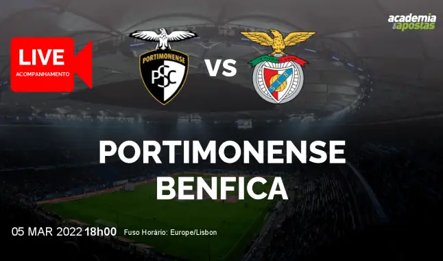 Portimonense Benfica livestream | Liga Portugal Betclic | 05 March 2022