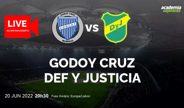 Godoy Cruz Def y Justicia livestream | Primera División | 20 June 2022
