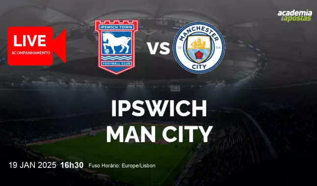 Ipswich Man City livestream | Premier League | 19 January 2025