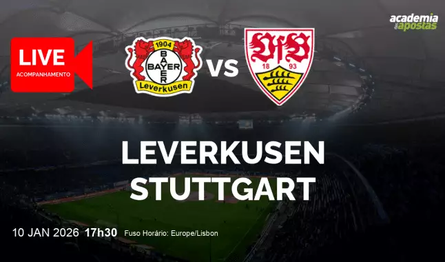 Leverkusen Stuttgart livestream | Bundesliga | 10 January 2026