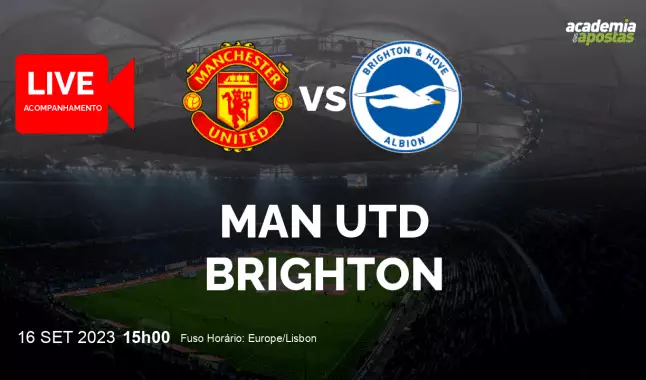 Man Utd Brighton livestream | Premier League | 16 September 2023