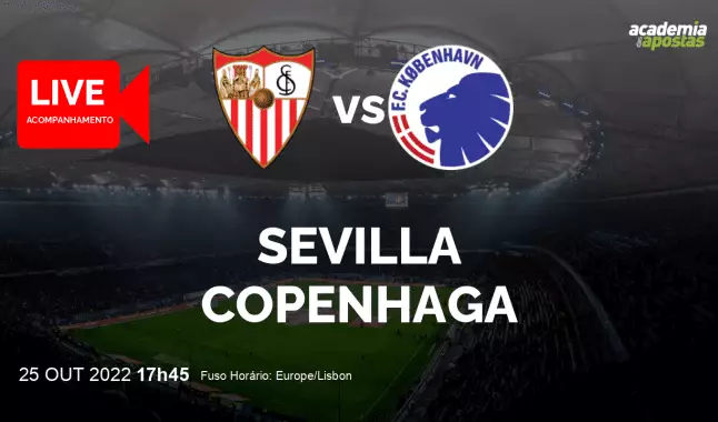 Sevilla Copenhaga livestream | UEFA Champions League | 25 October 2022