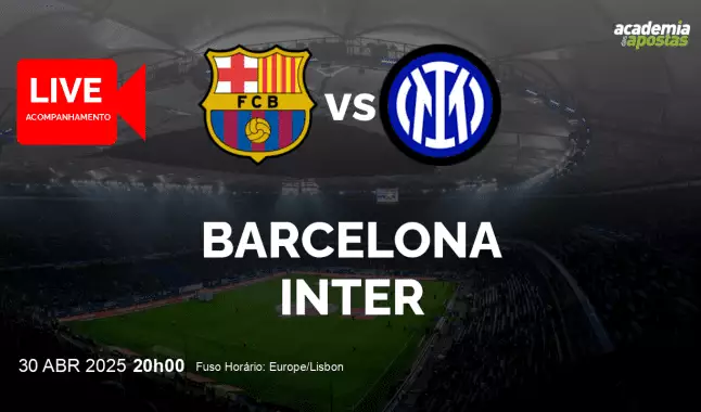 Barcelona Inter livestream | UEFA Champions League | 30 April 2025