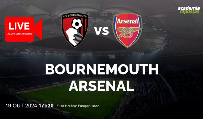 Bournemouth Arsenal livestream | Premier League | 19 October 2024