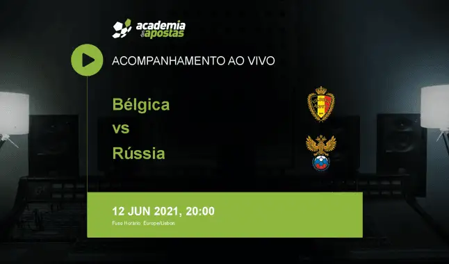 Bélgica Rússia livestream | Campeonato Europeu | 12 June 2021
