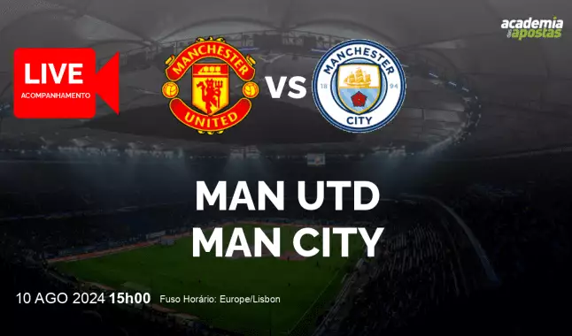 Man City Man Utd livestream | Community Shield | 10 August 2024