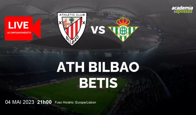 Ath Bilbao Betis livestream | Primera División | 04 May 2023