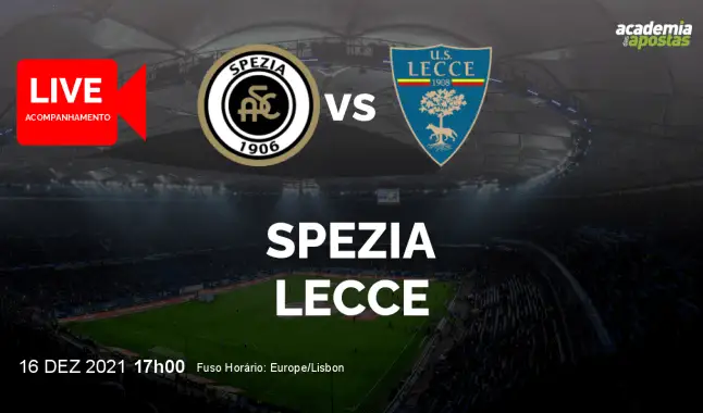 Spezia Lecce livestream | Coppa Italia | 16 December 2021