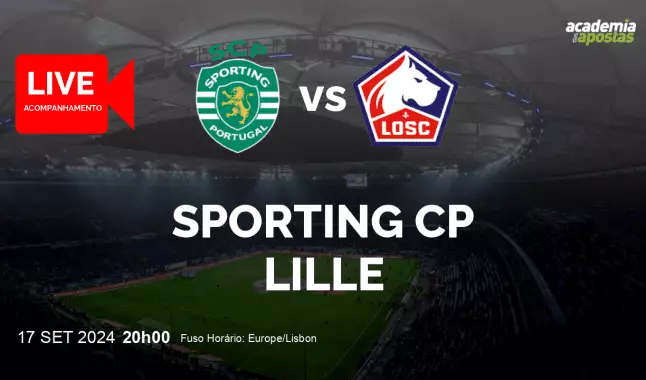 Sporting CP Lille livestream | UEFA Champions League | 17 September 2024