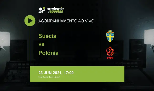 Suécia Polónia livestream | Campeonato Europeu | 23 June 2021