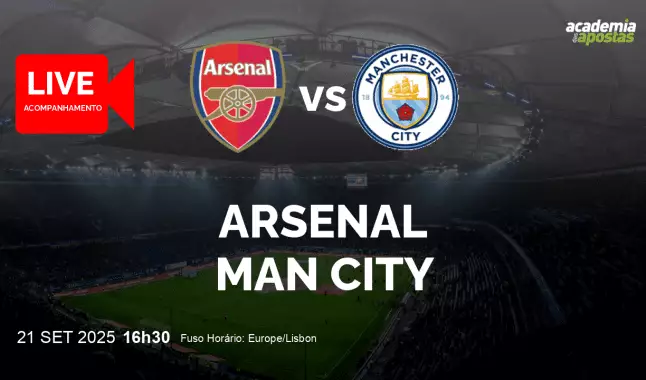 Arsenal Man City livestream | Premier League | 21 September 2025