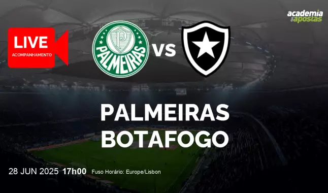 Palmeiras Botafogo livestream | FIFA Club World Cup | 28 June 2025