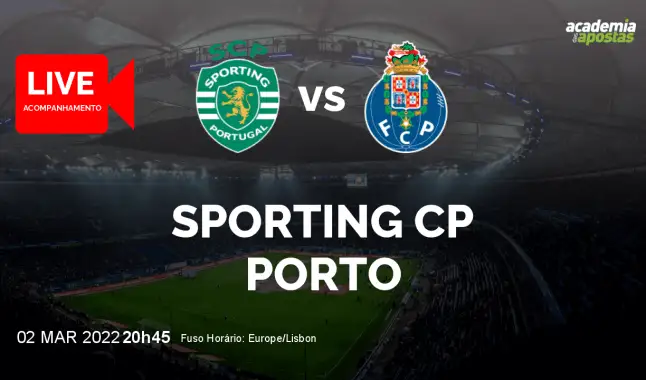 Sporting CP FC Porto livestream | Taça de Portugal | 02 March 2022