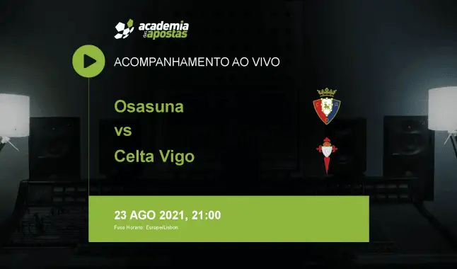 Osasuna Celta Vigo livestream | Primera División | 23 August 2021