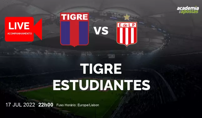 Tigre Estudiantes livestream | Primera División | 17 July 2022