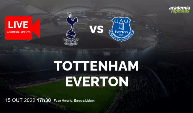 Tottenham Everton livestream | Premier League | 15 October 2022