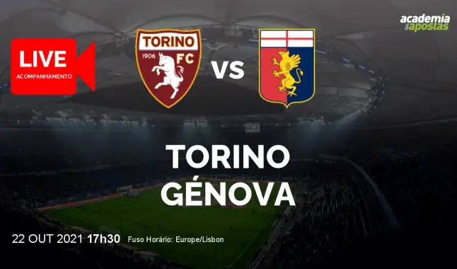 Torino Génova livestream | Serie A | 22 October 2021