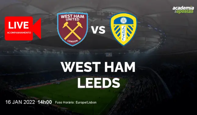 West Ham Leeds livestream | Premier League | 16 January 2022