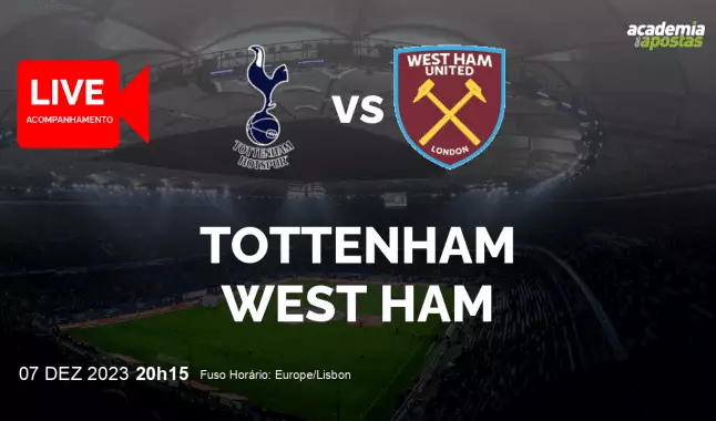 Tottenham West Ham livestream | Premier League | 07 December 2023