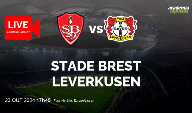Stade Brest Leverkusen livestream | UEFA Champions League | 23 October 2024
