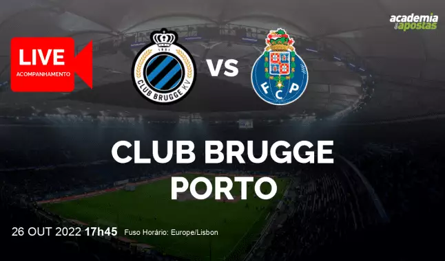 Club Brugge FC Porto livestream | UEFA Champions League | 26 October 2022