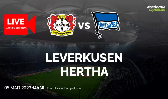 Leverkusen Hertha livestream | Bundesliga | 05 March 2023