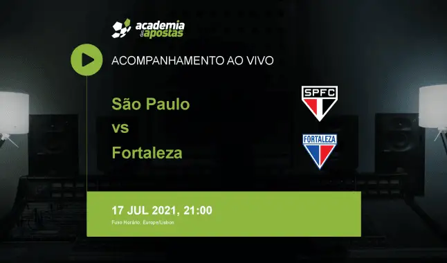 São Paulo Fortaleza livestream | Serie A | 17 July 2021