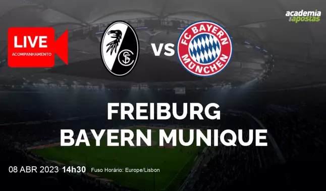 Freiburg Bayern Munique livestream | Bundesliga | 08 April 2023