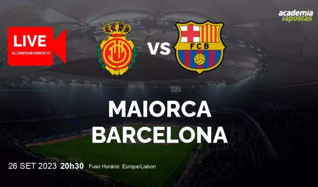 Maiorca Barcelona livestream | Primera División | 26 September 2023