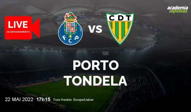 FC Porto Tondela livestream | Taça de Portugal | 22 May 2022