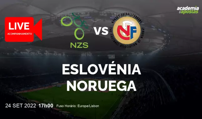 Eslovénia Noruega livestream | UEFA Nations League | 24 September 2022