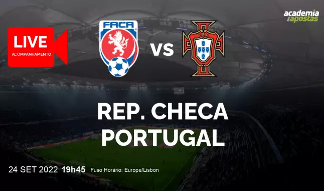 Chéquia Portugal livestream | UEFA Nations League | 24 September 2022