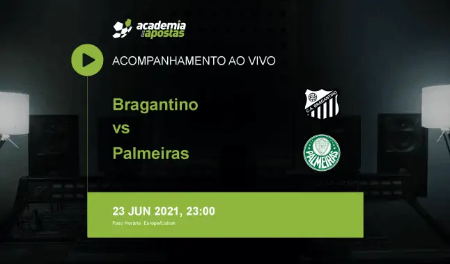 Bragantino Palmeiras livestream | Serie A | 24 June 2021