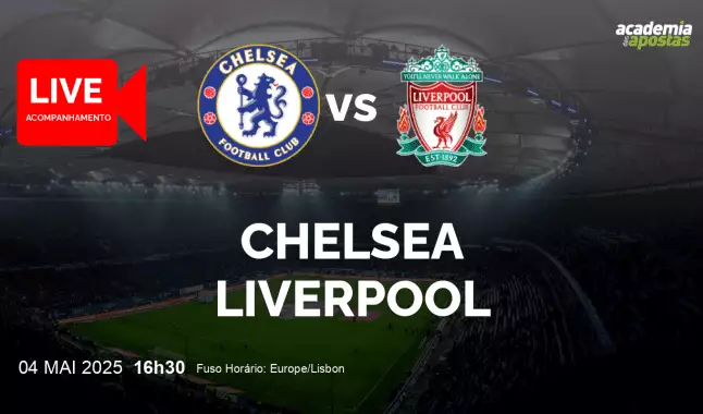 Chelsea Liverpool livestream | Premier League | 04 May 2025