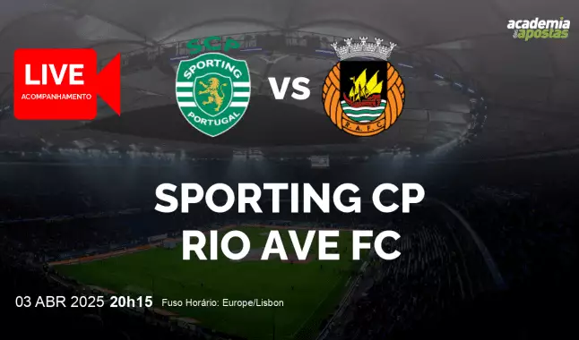 Sporting CP Rio Ave FC livestream | Taça de Portugal | 03 April 2025
