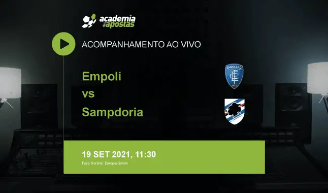 Empoli Sampdoria livestream | Serie A | 19 September 2021