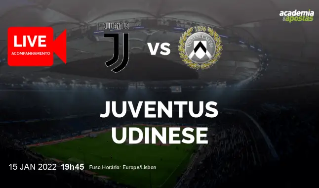 Juventus Udinese livestream | Serie A | 15 January 2022