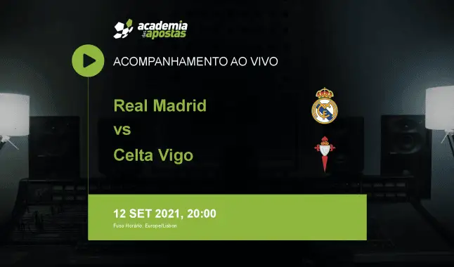Real Madrid Celta Vigo livestream | Primera División | 12 September 2021