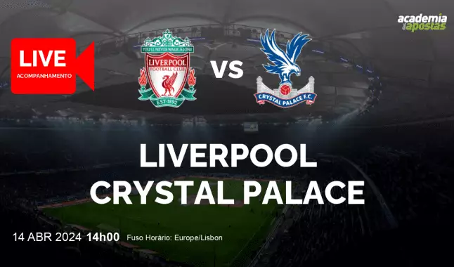Liverpool Crystal Palace livestream | Premier League | 14 April 2024